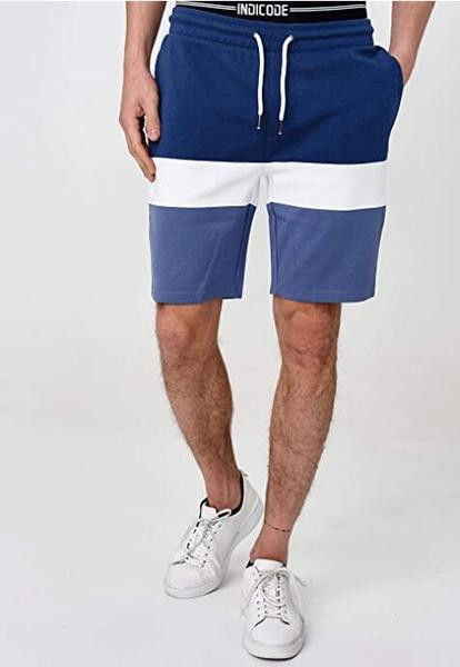 Ежедневни мъжки къси панталони с връзки и джоб 