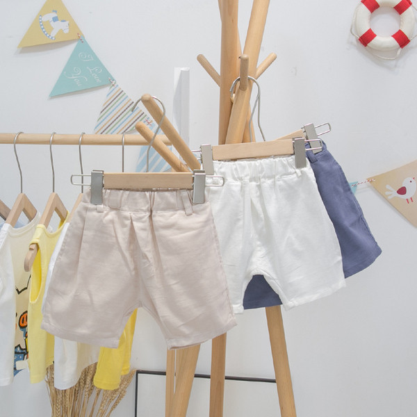 Väikesed laste lühikesed püksid poistele