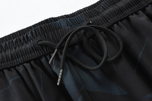 Ежедневни мъжки къси панталони с ластик и джобове 