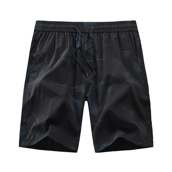 Ежедневни мъжки къси панталони с ластик и джобове 