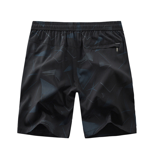 Ежедневни мъжки къси панталони с ластик и джобове 