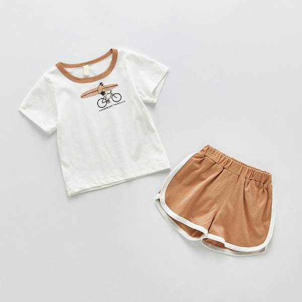 Спортен детски комплект  от две части за момчета