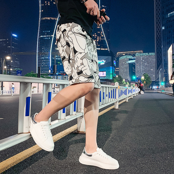 Мъжки ежедневни шорти с връзки 