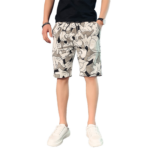Мъжки ежедневни шорти с връзки 