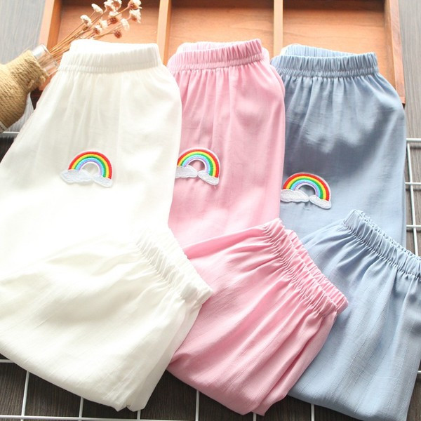 Tüdrukutele mõeldud vabaaja lastepüksid