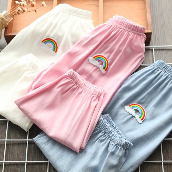 Tüdrukutele mõeldud vabaaja lastepüksid