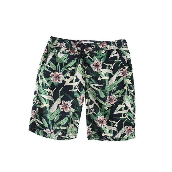 Lillemustriga laste vabaaja lühikesed püksid