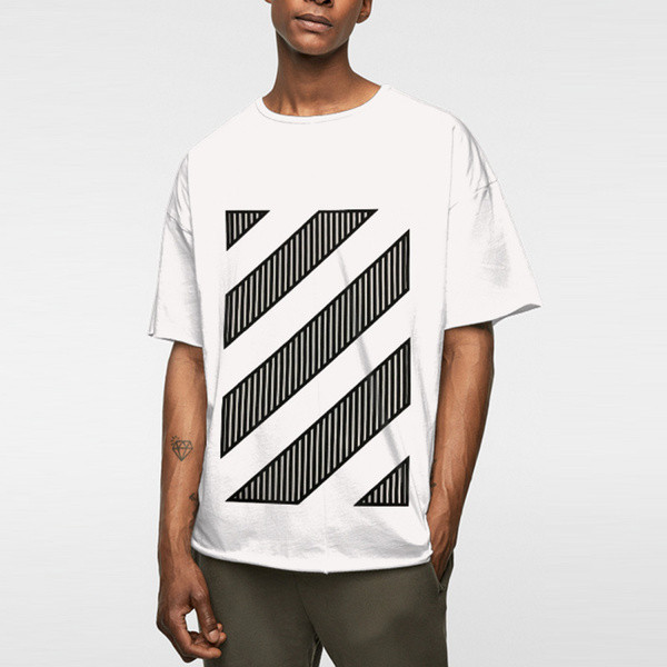 Muška majica s kratkim rukavima i okruglim izrezom