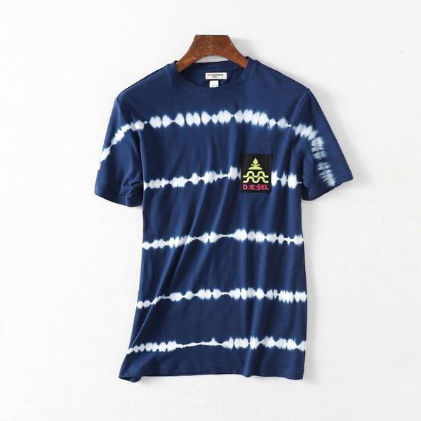 Muška casual majica s printom u preljevnim bojama