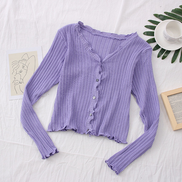 Vabaaja naiste vest spitsikaelusega ja nööpidega