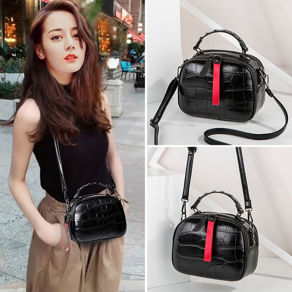 Νέο μοντέλο γυναικεία τσάντα ώμου μικρό μεγέθος