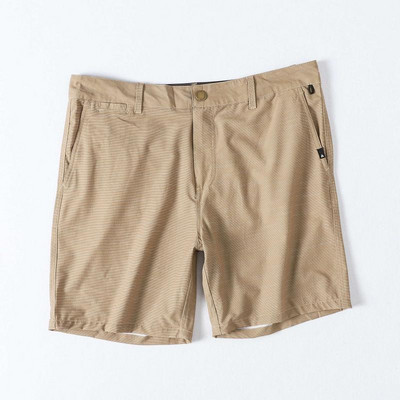 Pantaloni scurți casual pentru bărbați de culoare maro