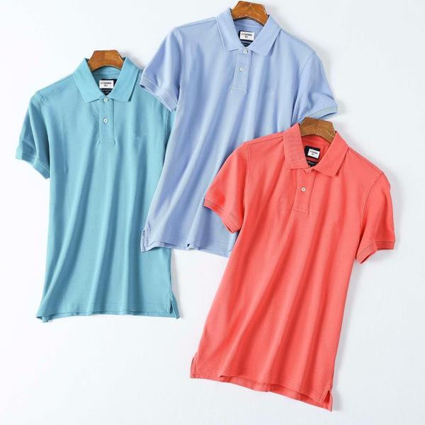 Férfi tavaszi-őszi blúz klasszikus gallérral