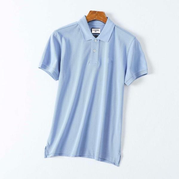 Férfi tavaszi-őszi blúz klasszikus gallérral