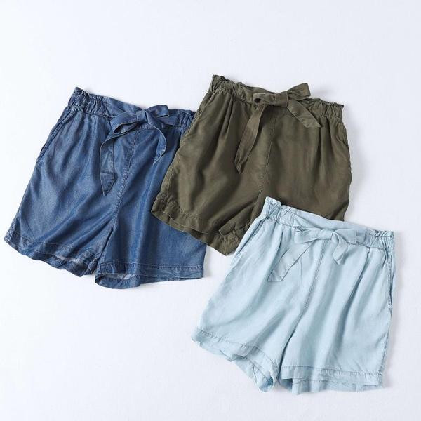 Nyári rövidnadrág magas elasztikus derékkal