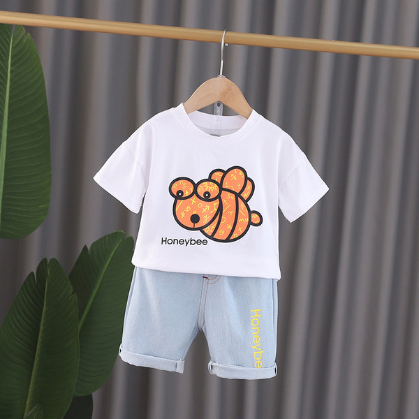 Tavaszra és nyárra alkalmas kétrészes gyerekkészlet