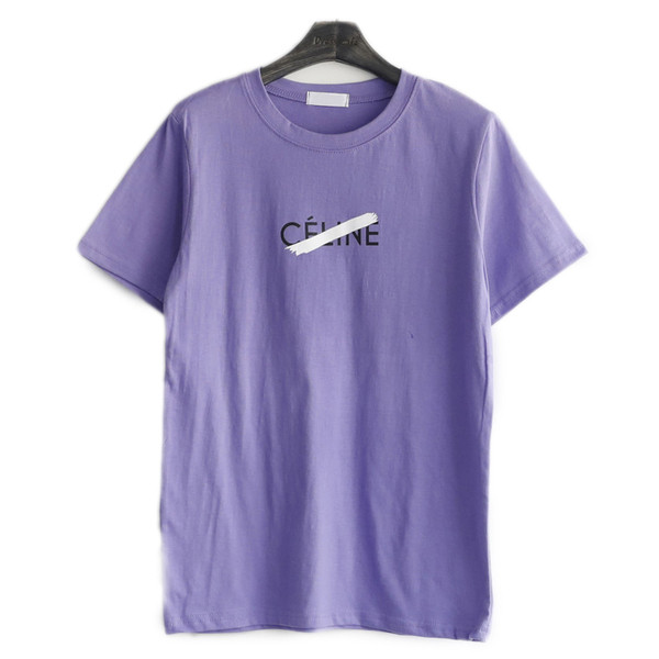 Alkalmi női póló felirattal, ovális nyakkivágással