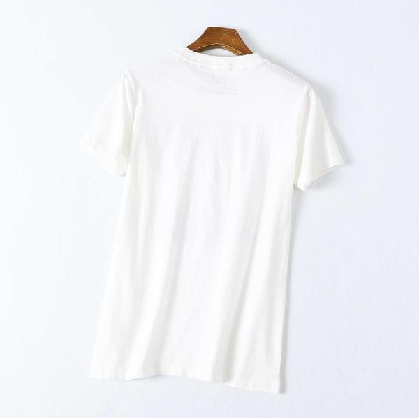 Мъжка лятна тениска с щампа и къс ръкав