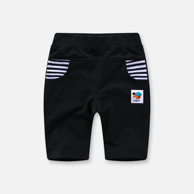 Pantaloni scurți casual pentru băieți cu talie elastică