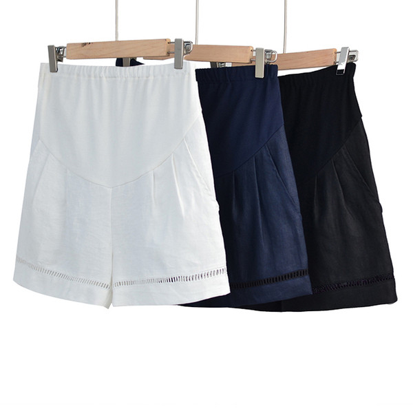 Нов модел дамски къси панталони за бременни 