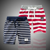 Pantaloni casual copii in dungi cu cravate pentru baieti