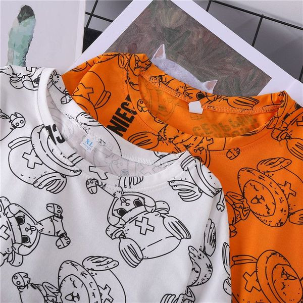 Női alkalmi póló színes mintával