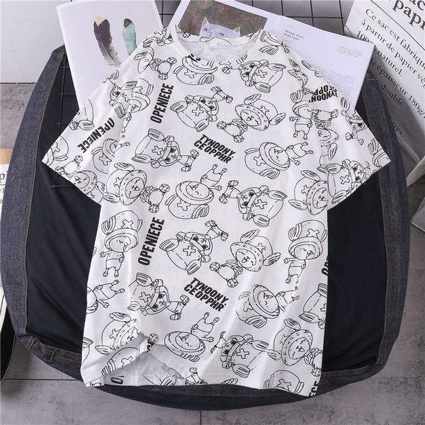 Női alkalmi póló színes mintával