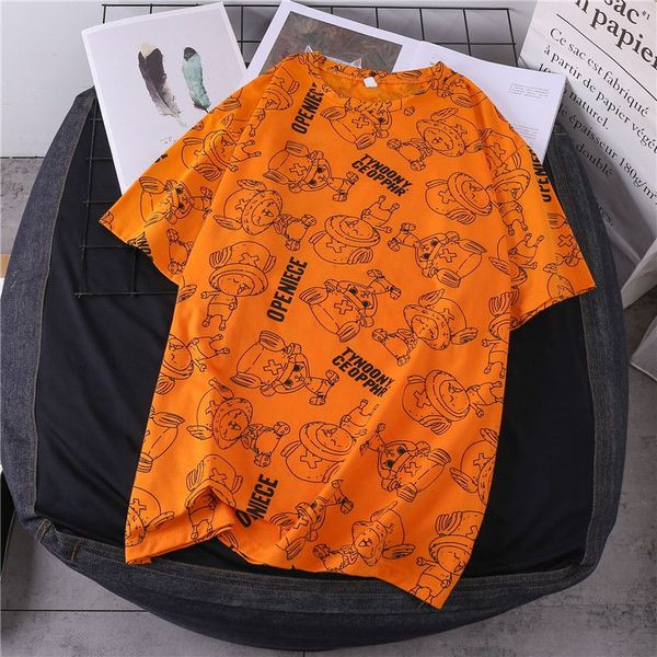 Női alkalmi póló színes mintával