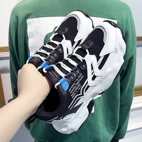 Férfi sportcipő fűzős tavaszra és nyárra