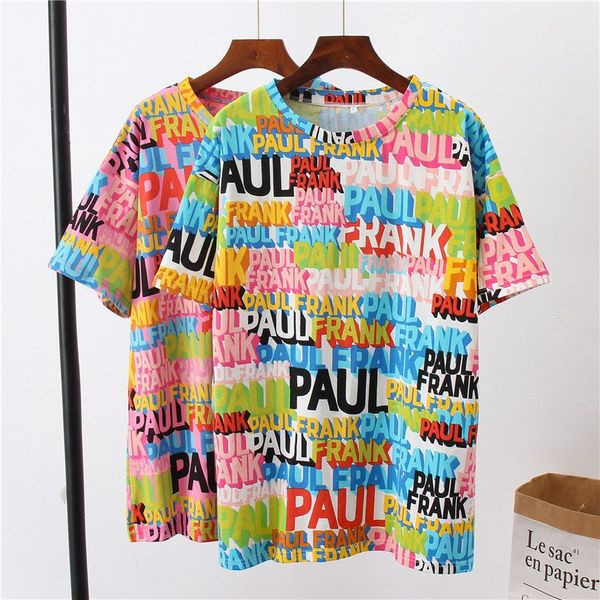 Modern női póló rövid ujjal és feliratokkal