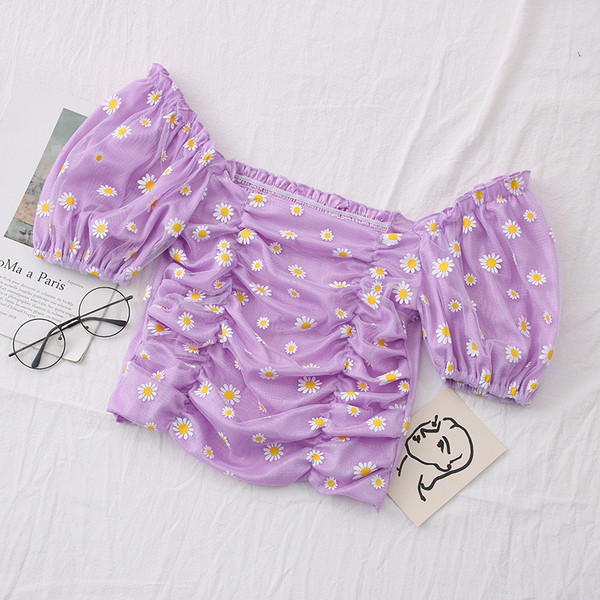 Νέο μοντέλο γυναικεία μπλούζα με ντεκολτέ και πέρλες