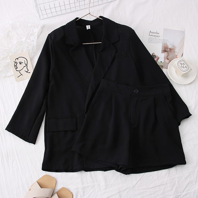 Νέο μοντέλο γυναικείο σετ από δύο μέρη μπουφάν + σορτς