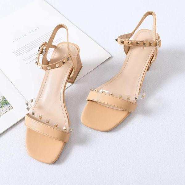 Naiste vabaaja sandaalid ökonahast ja silikoonist