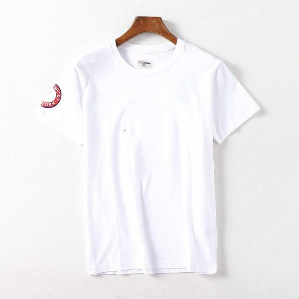 Ежедневна тениска с овално деколте и къс ръкав