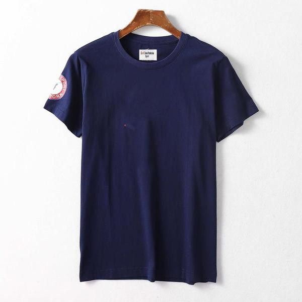 Ежедневна тениска с овално деколте и къс ръкав