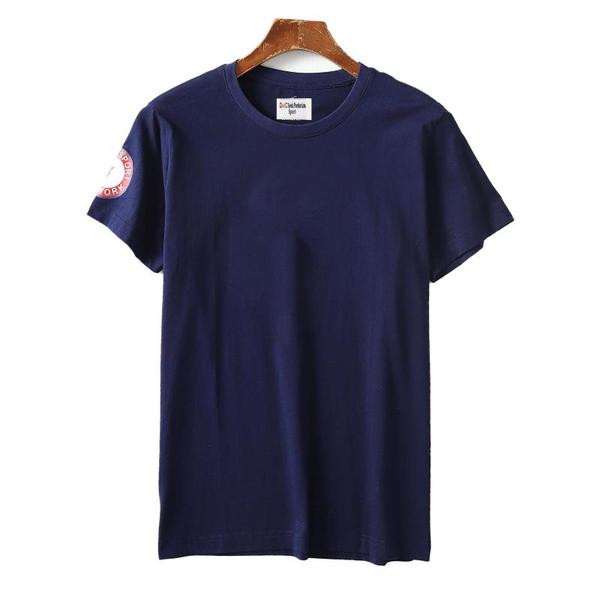 Ежедневна тениска с овално деколте и къс ръкав