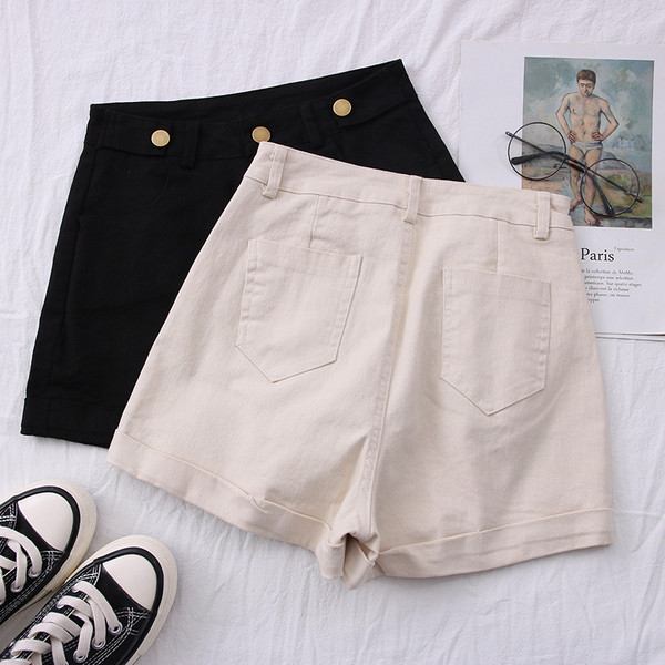 Moderne ženske kratke hlače - visoki struk