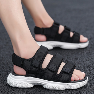 Νέο μοντέλο ανδρικά σανδάλια με βελκρό και επίπεδη σόλα