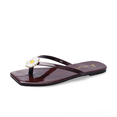 Γυναικείεςλουστρίν παντόφλες με 3D πέρλες