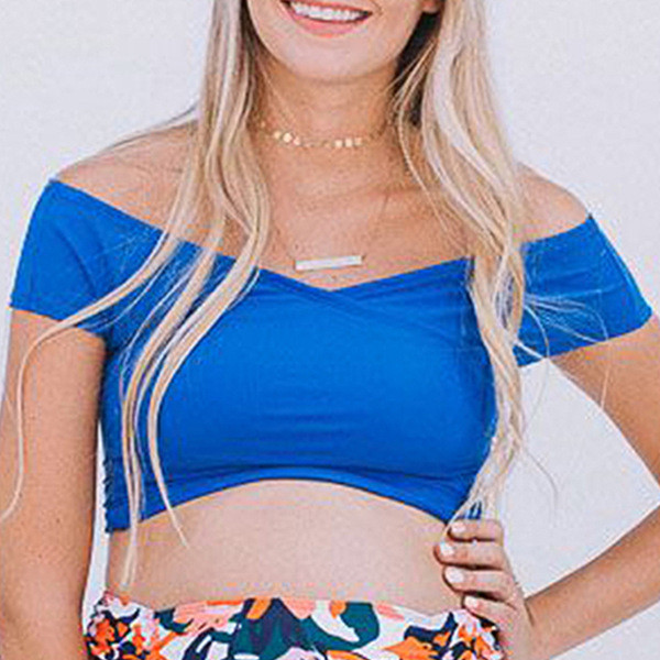 ΝΕΟ μοντέλο γυναικείο μαγιό για έγκυες γυναίκες σε δύο μέρη με υψηλή μέση