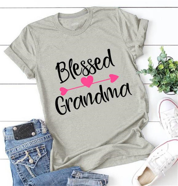 Ležerna ženska majica s natpisom i O izrezom