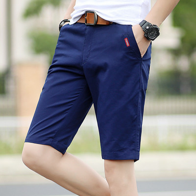 Мъжки панталони с 3/4 дължина и джобове