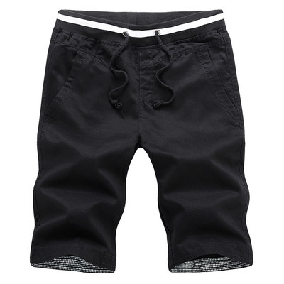 Ανδρικά σορτς casual με ελαστική μέση