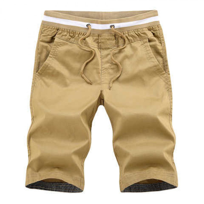 Ανδρικά σορτς casual με ελαστική μέση