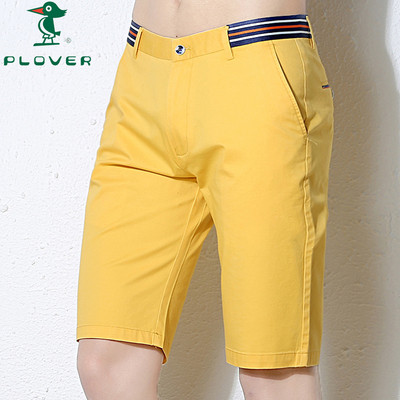 Pantaloni moderni pentru barbati cu lungime 3/4 si talie elastica