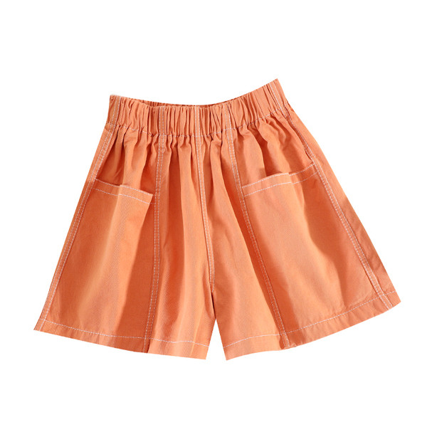 Къси ежедневни панталони с ластична талия и джоб