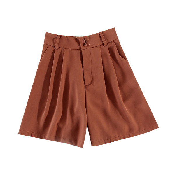 Ежедневни къси дамски панталони  с висока талия 