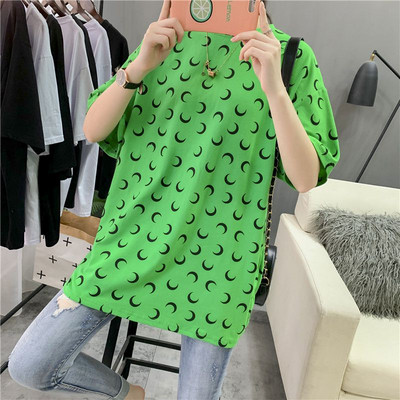 Tricou casual cu maneca scurta model larg