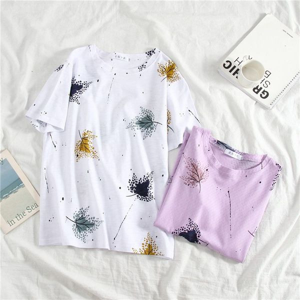 Rövid ujjú női tavaszi-nyári póló