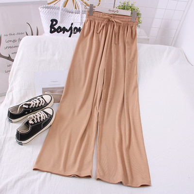 Alkalmi női hosszú nadrág - széles modell